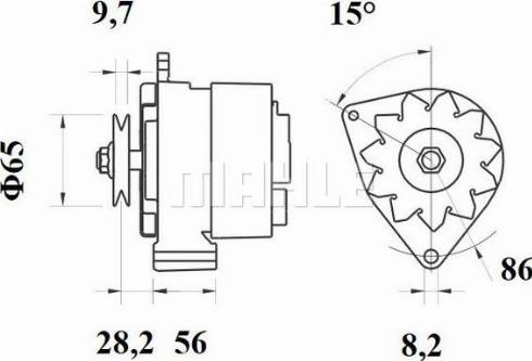 Wilmink Group WG2043491 - Генератор autosila-amz.com