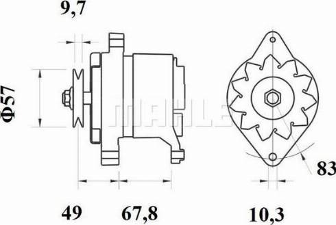 Wilmink Group WG2043461 - Генератор autosila-amz.com