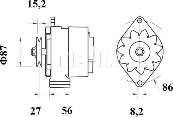 Wilmink Group WG2043488 - Генератор autosila-amz.com