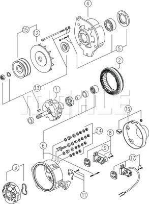 Wilmink Group WG2043567 - Генератор autosila-amz.com