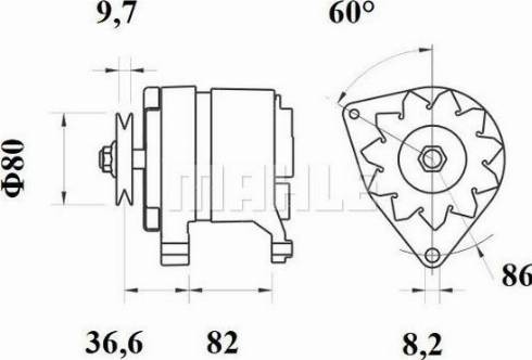 Wilmink Group WG2043533 - Генератор autosila-amz.com