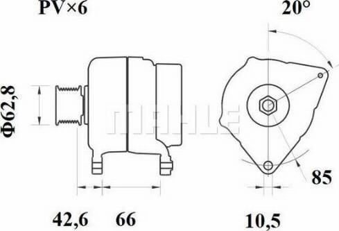 Wilmink Group WG2043706 - Генератор autosila-amz.com