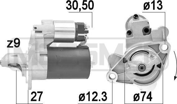 Wilmink Group WG2013487 - Стартер autosila-amz.com