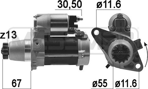 Wilmink Group WG2013545 - Стартер autosila-amz.com