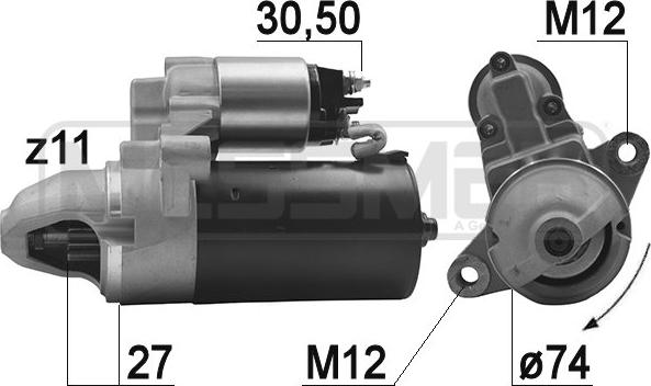 Wilmink Group WG2013523 - Стартер autosila-amz.com