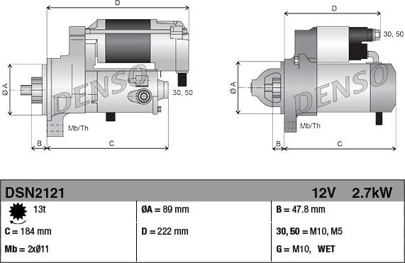 Wilmink Group WG2072132 - Стартер autosila-amz.com