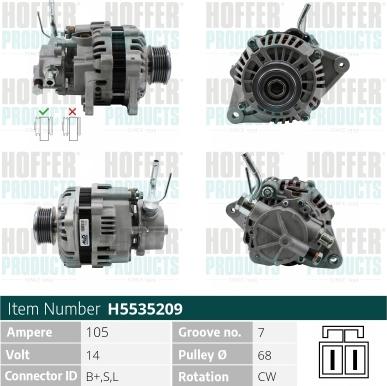 Wilmink Group WG2196979 - Генератор autosila-amz.com