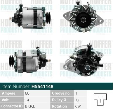 Wilmink Group WG2197040 - Генератор autosila-amz.com