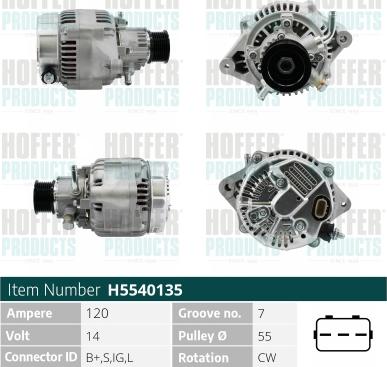 Wilmink Group WG2197005 - Генератор autosila-amz.com