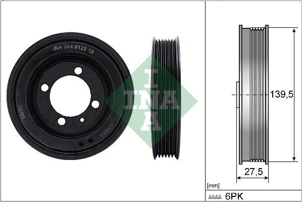 Wilmink Group WG2148693 - Шкив коленчатого вала autosila-amz.com