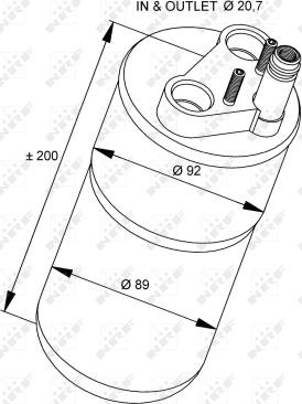 Wilmink Group WG2159977 - Осушитель, кондиционер autosila-amz.com