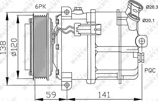 Wilmink Group WG2159199 - Компрессор кондиционера autosila-amz.com