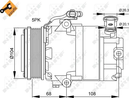 Wilmink Group WG2159118 - Компрессор кондиционера autosila-amz.com