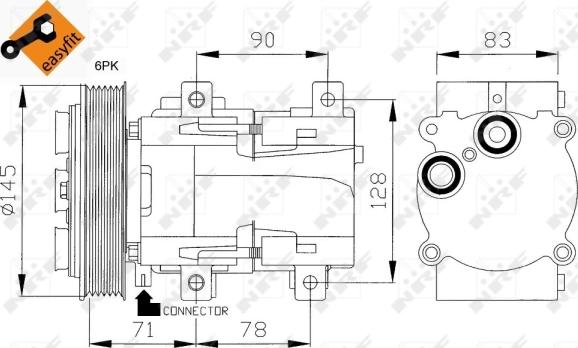 Wilmink Group WG2159122 - Компрессор кондиционера autosila-amz.com