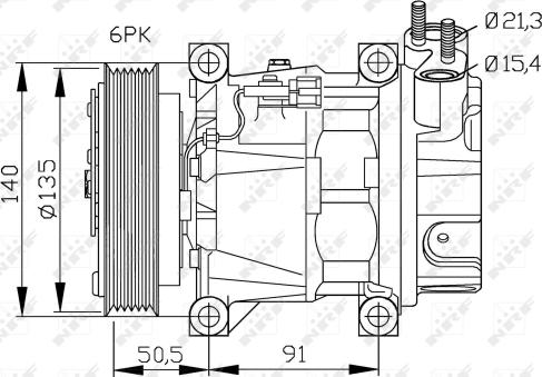 Wilmink Group WG2159296 - Компрессор кондиционера autosila-amz.com