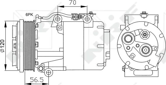 Wilmink Group WG2159261 - Компрессор кондиционера autosila-amz.com