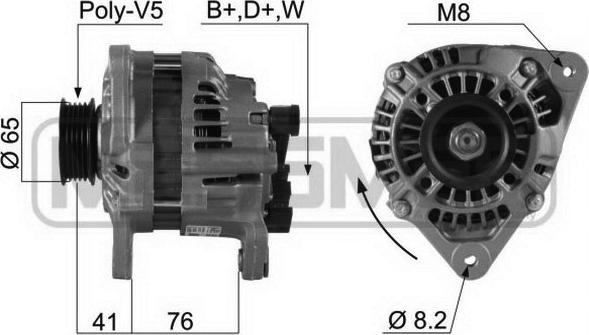 Wilmink Group WG2150855 - Генератор autosila-amz.com