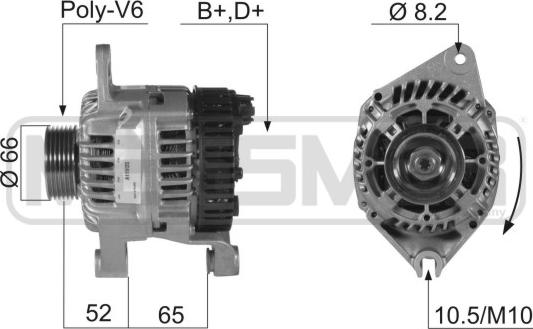 Wilmink Group WG2150869 - Генератор autosila-amz.com