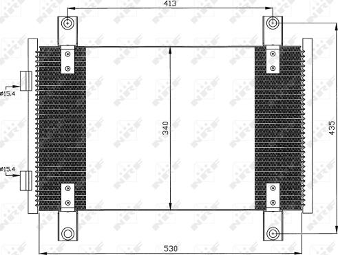 Wilmink Group WG2160938 - Конденсатор кондиционера autosila-amz.com