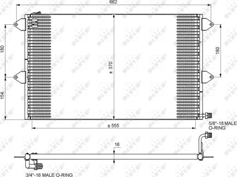 Wilmink Group WG2160599 - Конденсатор кондиционера autosila-amz.com