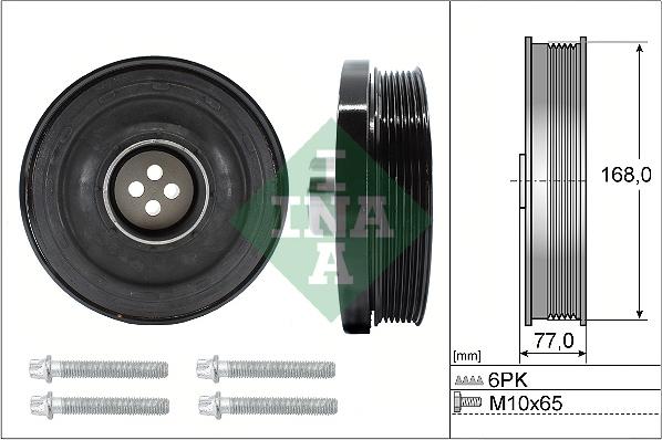 Wilmink Group WG2112208 - Шкив коленчатого вала autosila-amz.com