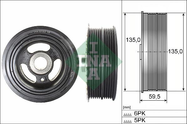 Wilmink Group WG2112212 - Шкив коленчатого вала autosila-amz.com