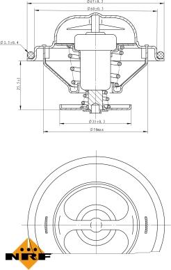 Wilmink Group WG2184692 - Термостат охлаждающей жидкости / корпус autosila-amz.com