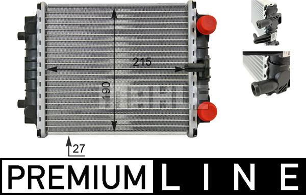 Wilmink Group WG2184008 - Радиатор, охлаждение двигателя autosila-amz.com