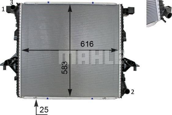 Wilmink Group WG2184019 - Радиатор, охлаждение двигателя autosila-amz.com