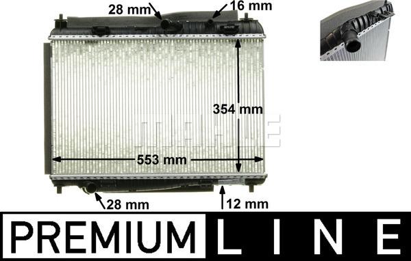 Wilmink Group WG2184083 - Радиатор, охлаждение двигателя autosila-amz.com