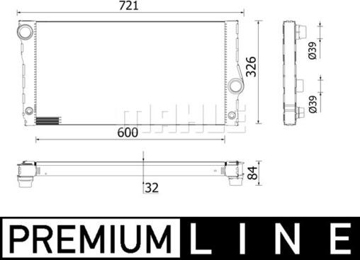 Wilmink Group WG2184169 - Радиатор, охлаждение двигателя autosila-amz.com