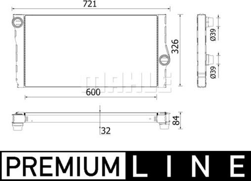 Wilmink Group WG2184170 - Радиатор, охлаждение двигателя autosila-amz.com