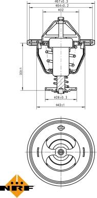 Wilmink Group WG2184781 - Термостат охлаждающей жидкости / корпус autosila-amz.com