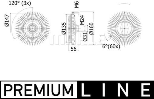 Wilmink Group WG2180502 - Сцепление, вентилятор радиатора autosila-amz.com