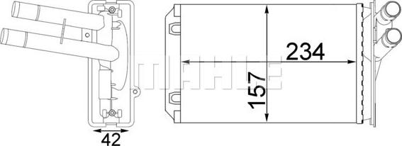 Wilmink Group WG2180090 - Теплообменник, отопление салона autosila-amz.com