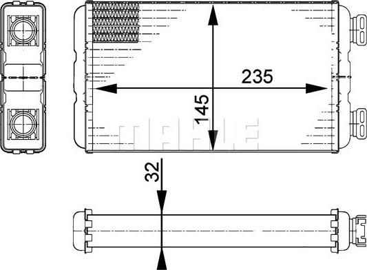 Wilmink Group WG2180009 - Теплообменник, отопление салона autosila-amz.com