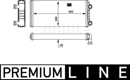 Wilmink Group WG2180006 - Теплообменник, отопление салона autosila-amz.com