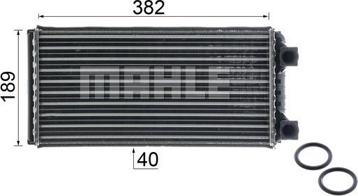 Wilmink Group WG2180006 - Теплообменник, отопление салона autosila-amz.com