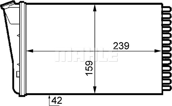 Wilmink Group WG2180026 - Теплообменник, отопление салона autosila-amz.com