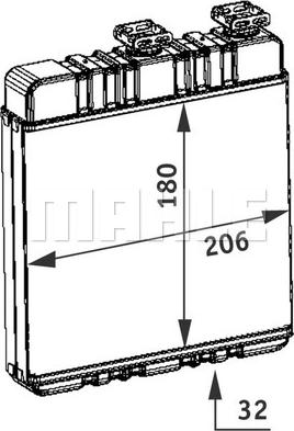 Wilmink Group WG2180194 - Теплообменник, отопление салона autosila-amz.com