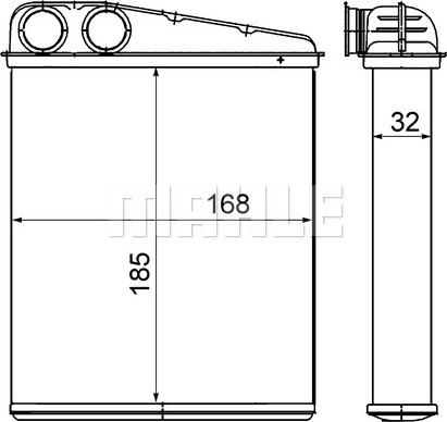 Wilmink Group WG2180198 - Теплообменник, отопление салона autosila-amz.com