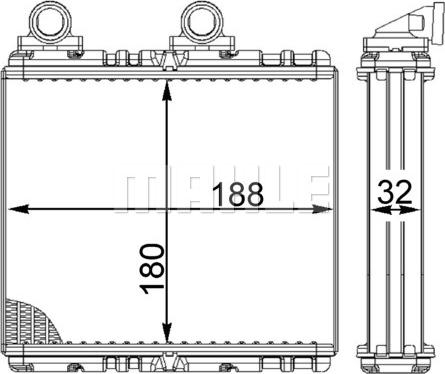 Wilmink Group WG2180101 - Теплообменник, отопление салона autosila-amz.com