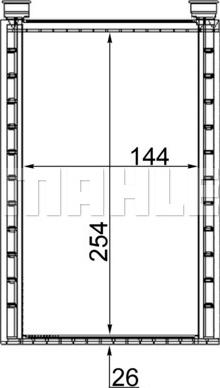 Wilmink Group WG2180103 - Теплообменник, отопление салона autosila-amz.com