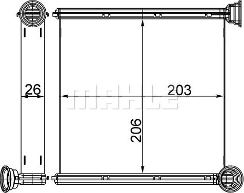 Wilmink Group WG2180131 - Теплообменник, отопление салона autosila-amz.com