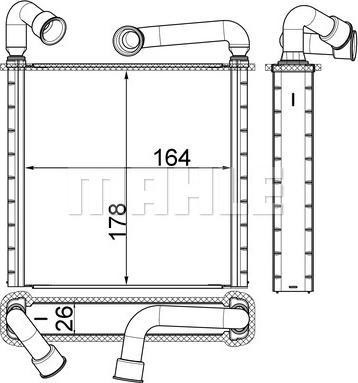 Wilmink Group WG2180128 - Теплообменник, отопление салона autosila-amz.com