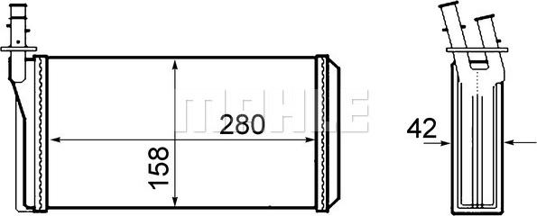 Wilmink Group WG2180179 - Теплообменник, отопление салона autosila-amz.com