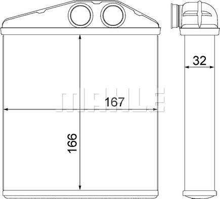 Wilmink Group WG2180175 - Теплообменник, отопление салона autosila-amz.com