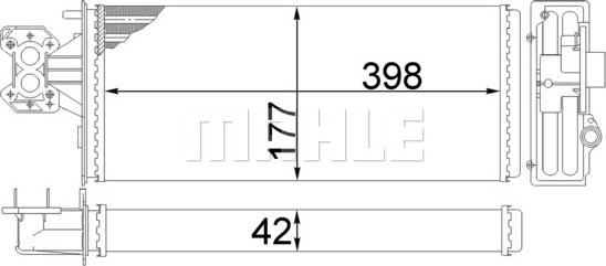 Wilmink Group WG2180178 - Теплообменник, отопление салона autosila-amz.com