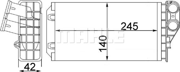 Wilmink Group WG2180204 - Теплообменник, отопление салона autosila-amz.com