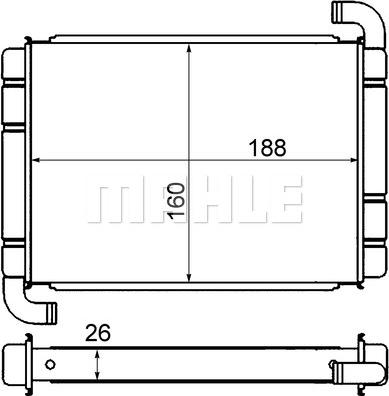 Wilmink Group WG2180215 - Теплообменник, отопление салона autosila-amz.com